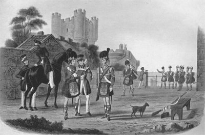 92 वें हाइलैंडर्स ऐन इलस्ट्रेटेड स्ट्रेंजर इन साइट, 1839-1845 1909 द्वारा रिचर्ड गिब्सन रीव