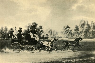 द टैग्लियोनी विंडसर कोच, c1837, 1941। द्वारा रिचर्ड गिलसन रीव