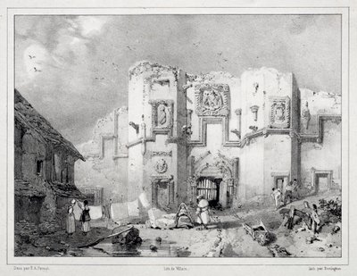 स्टर्लिंग, 1826 में पुराना गेटवे। द्वारा रिचर्ड पार्क्स बोनिंगटन