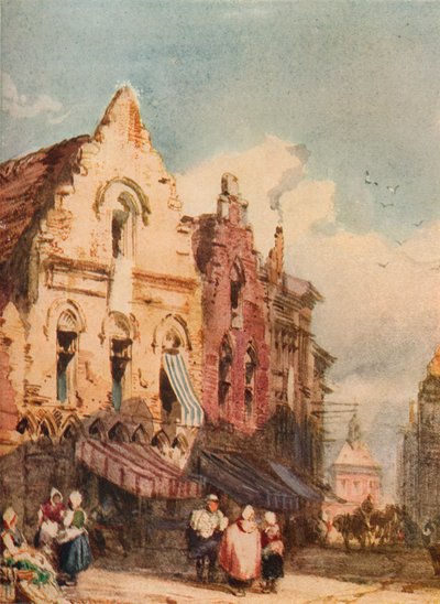 स्ट्रीट सीन, सी 1826, 1923 द्वारा रिचर्ड पार्क्स बोनिंगटन
