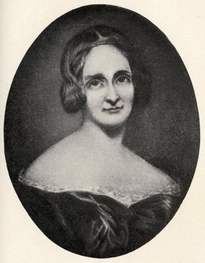 मैरी वोल्स्टनक्राफ्ट शेली (1797-1851) &39;लिटिल जर्नीज़ टू द होम ऑफ़ फेमस वुमेन&39;, 1897 से प्रकाशित द्वारा रिचर्ड रोथवेल