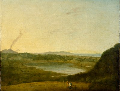 एग्नानो की झील, c1752 द्वारा रिचर्ड विल्सन