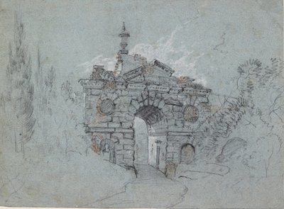 केव में बर्बाद आर्क, c1760s द्वारा रिचर्ड विल्सन