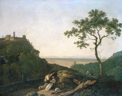 टिवोली पर देखें, c1765-1770। द्वारा रिचर्ड विल्सन