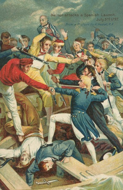 नेल्सन ने एक स्पैनिश लॉन्च पर हमला किया द्वारा वेस्टाल के बाद रिचर्ड