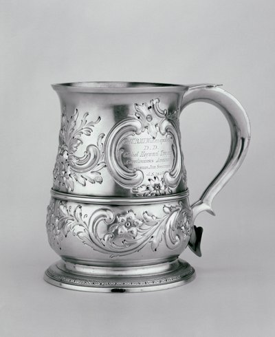 संभाला मग, 1740-41, पीछा किया और उत्कीर्ण c.1845 (चांदी) द्वारा रिचर्ड और कुक, थॉमस गुरनी