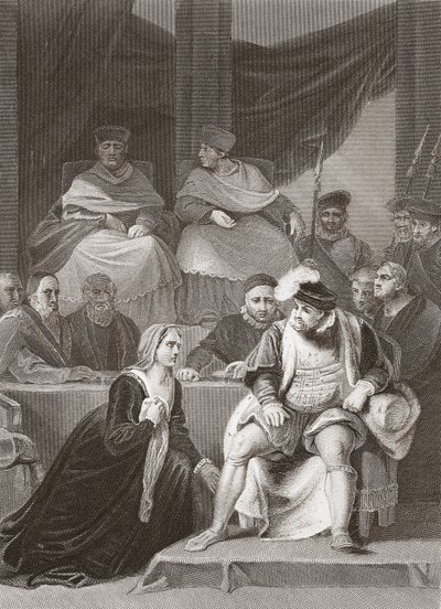 एएच पायने (लिथो) द्वारा उत्कीर्ण हेनरी VIII के विवाह का परीक्षण द्वारा रॉबर्ट (बाद) स्मिरके