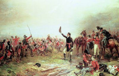 वाटरलू की लड़ाई, 18 जून 1815 द्वारा रॉबर्ट अलेक्जेंडर हिलिंगफोर्ड