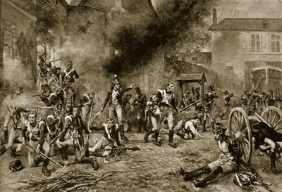 होउगौमोंट की रक्षा, 18 जून, 1815 द्वारा रॉबर्ट अलेक्जेंडर हिलिंगफोर्ड