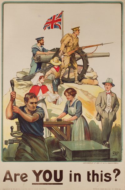 क्या आप इस में हैं , 1915 द्वारा रॉबर्ट बैडेन पॉवेल