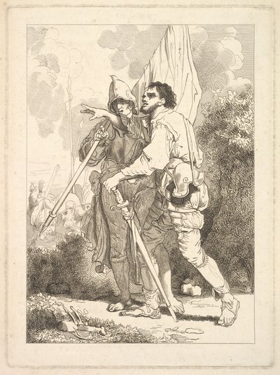 मॉर्निंग आउट, 1779 में। द्वारा रॉबर्ट ब्लिथ