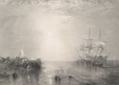 व्हेलर्स, 1879-80। द्वारा रॉबर्ट ब्रैन्डार्ड