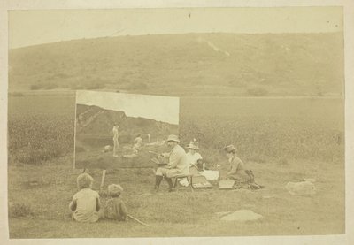 द आर्टिस्ट्स सन, बैरेट ब्राउनिंग, सीए .1885-1889। द्वारा रॉबर्ट ब्राउनिंग