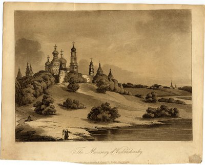 न्यू जेरूसलम मठ, 1809 द्वारा रॉबर्ट कैर पोर्टर