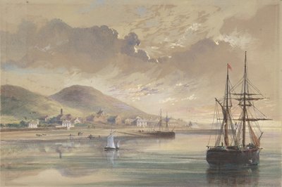 वैलेंटिया 1857-1858 में पूर्व केबल के बिछाने के समय, 1865। द्वारा रॉबर्ट चार्ल्स डुडले