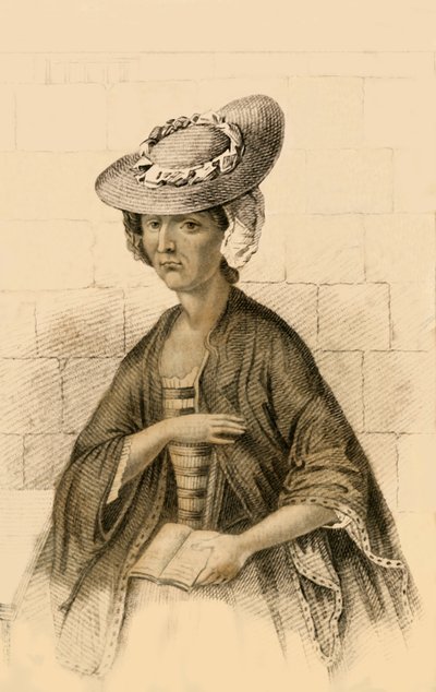 एलिजाबेथ ब्राउन्रिग्ग, एक्सेल्टेड फॉर क्रुएल्टी एंड मर्डर, 1822। द्वारा रॉबर्ट कूपर