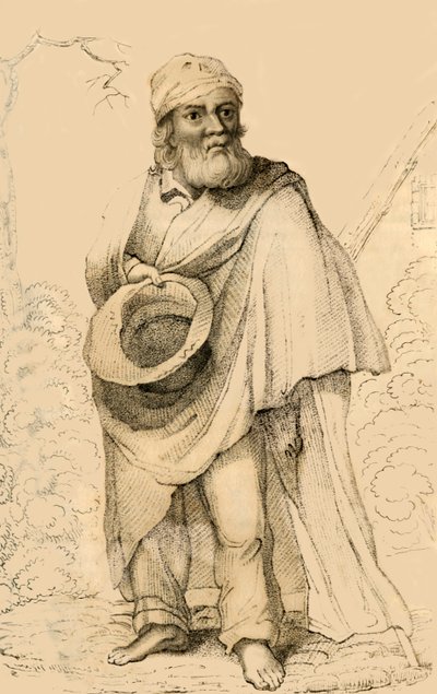 थॉमस हडसन, उनके दुर्भाग्य के लिए उल्लेखनीय, 1821। द्वारा रॉबर्ट कूपर
