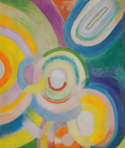 रंगीन डिस्क, 1913। द्वारा रॉबर्ट Delaunay