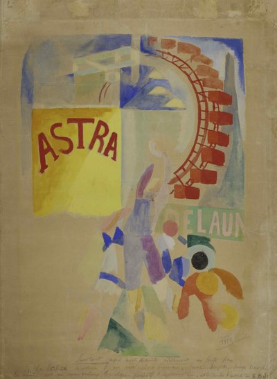 द कार्डिफ टीम, 1912-1913। द्वारा रॉबर्ट Delaunay