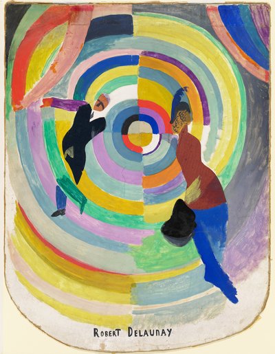 राजनीतिक नाटक, 1914। द्वारा रॉबर्ट Delaunay