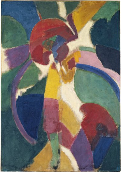 1913 में पारसोल वाली महिला द्वारा Robert Delaunay