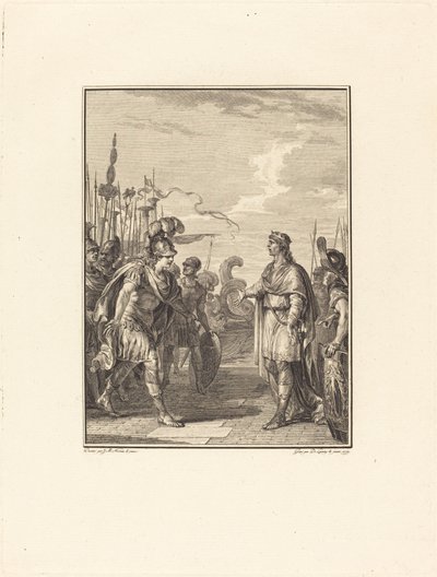 Iphis द्वारा Robert Delaunay after Jean Michel Moreau