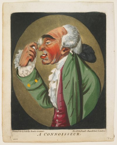 ए कन्नोइससेउर, ए बुक ऑफ़ हेड्स, 1795 से द्वारा रॉबर्ट डाइटन
