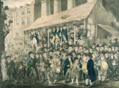 मोटे सज्जनों, 1796। द्वारा रॉबर्ट डाइटन