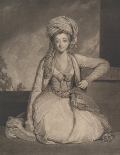 मैरी हॉर्नेक, 1 फरवरी, 1778। द्वारा रॉबर्ट डनकार्टन