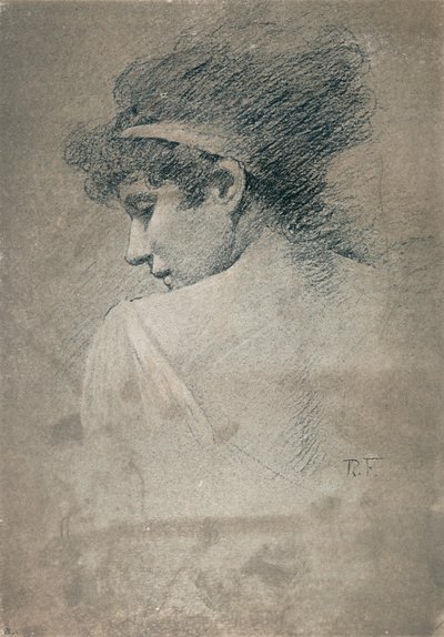स्त्री अध्ययन, c1895, 1897 द्वारा रॉबर्ट फाउलर