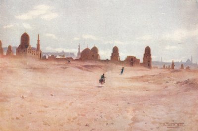 खलीफों के मकबरे पर एक धूल भरा दिन, c1880, 1904 द्वारा रॉबर्ट जॉर्ज टैलबोट केली