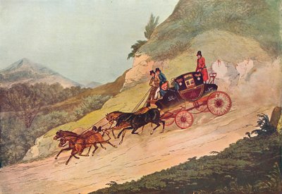 रॉयल मेल कोच, 19 वीं शताब्दी, 1907 द्वारा रॉबर्ट हेवेल
