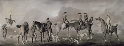 अपने दोस्तों, 1769 (पेस्टल, कागज पर चाक und चाउच के साथ कैस्टलेटाउन शिकार के टॉम कॉनूली) द्वारा रॉबर्ट हीली