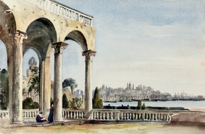 1829 में जेनोआ में विला डोरिया द्वारा रॉबर्ट हेनरी चेनी