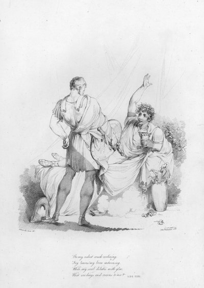 एनाक्रेओन, ओड XLVIII (उत्कीर्णन) द्वारा रॉबर्ट केर (बाद) पोर्टर