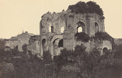 टेंपलम मिनर्वा मेडिका और आसपास का क्षेत्र द्वारा रॉबर्ट मैकफरसन