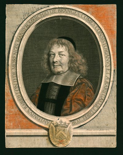 मोरंगिस के एंटोनी बैरिलॉन, c1661। द्वारा रॉबर्ट नेंटुइल
