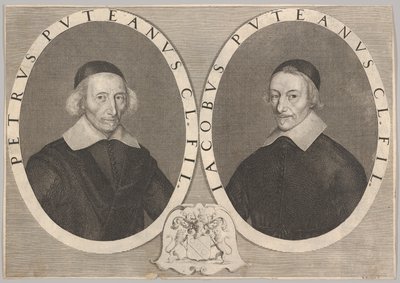 पियरे और जैक्स डुप्यु का डबल पोर्ट्रेट, सीए। 1648-1649। द्वारा रॉबर्ट नेंटुइल