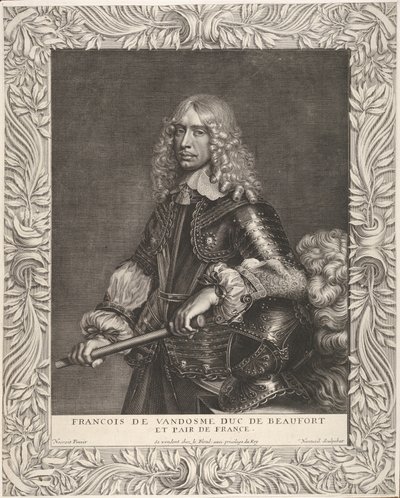फ्रांकोइस डे वेंडोमे, ड्यूक ऑफ बीफोर्ट, सीए। 1649। द्वारा रॉबर्ट नेंटुइल