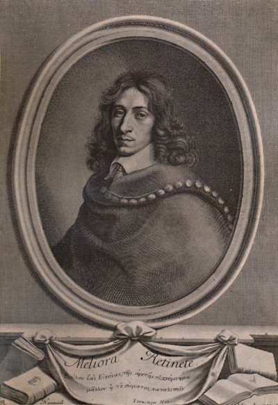 जॉन एवलिन, अंग्रेजी लेखक, माली और डायरीकार, c1650 1894 द्वारा रॉबर्ट नेंटुइल
