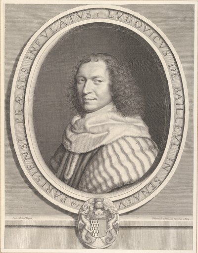 लुई-डोमिनिक डी बैलेउल, 1660। द्वारा रॉबर्ट नेंटुइल