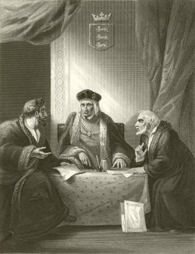 Empson und Dudley के साथ हेनरी VII द्वारा रॉबर्ट स्मिर्के