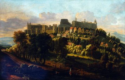 विंडसर कैसल, लगभग 1670 (कैनवास पर तेल) द्वारा रॉबर्ट स्ट्रेटेर या स्ट्रीटर