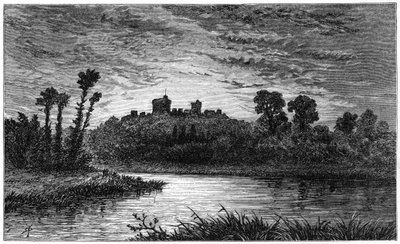 विंडसर, पूर्व दृष्टिकोण से, 1880। द्वारा रॉबर्ट टेलर प्रिटचेट