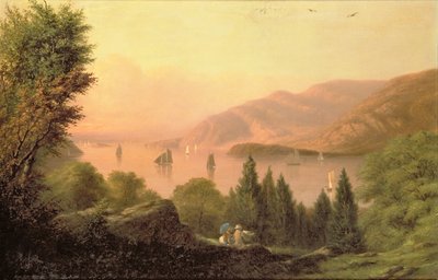 हडसन के साथ पिकनिक, 1881 द्वारा Robert Walter Weir
