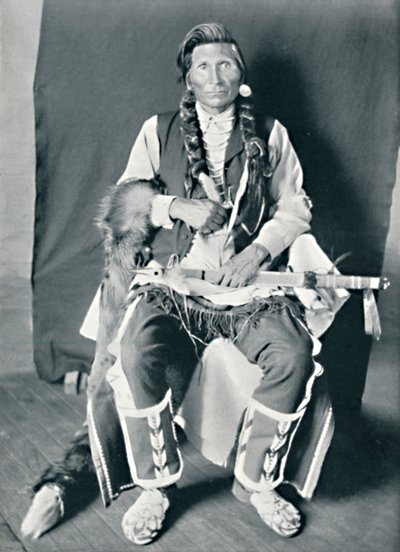 ए सहाप्टिन इंडियन, 1912 द्वारा रॉबर्ट विल्सन शुफ़ल्ड