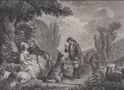 फोनरोज़ की पहचान, 1786। द्वारा रॉबर्ट डी लाउने