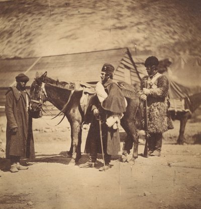 ग्रेनेडियर गार्ड्स के कैप्टन बर्नाबी, 1855। द्वारा रोजर फेंटन