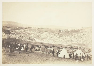 1855 में हॉर्स आर्टिलरी का पड़ाव। द्वारा रोजर फेंटन