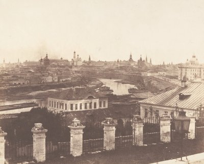 मॉस्को, दूरी में क्रेमलिन, 1852। द्वारा रोजर फेंटन